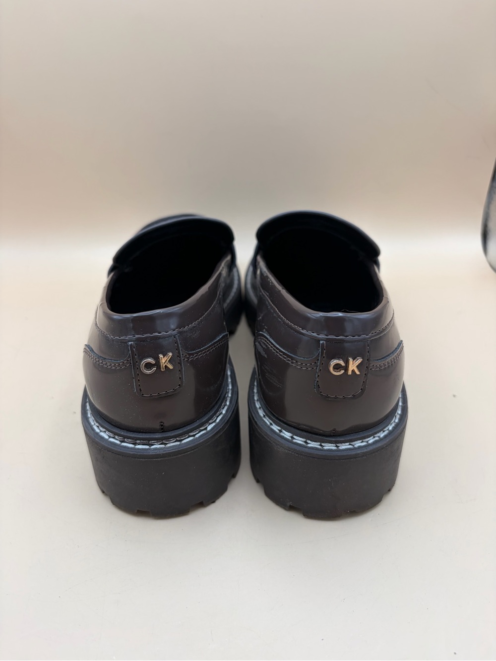 Calvin Klein Suzie Casual Lug Sole Loafers - Women’s Size 8.5 - Picture 5 of 8